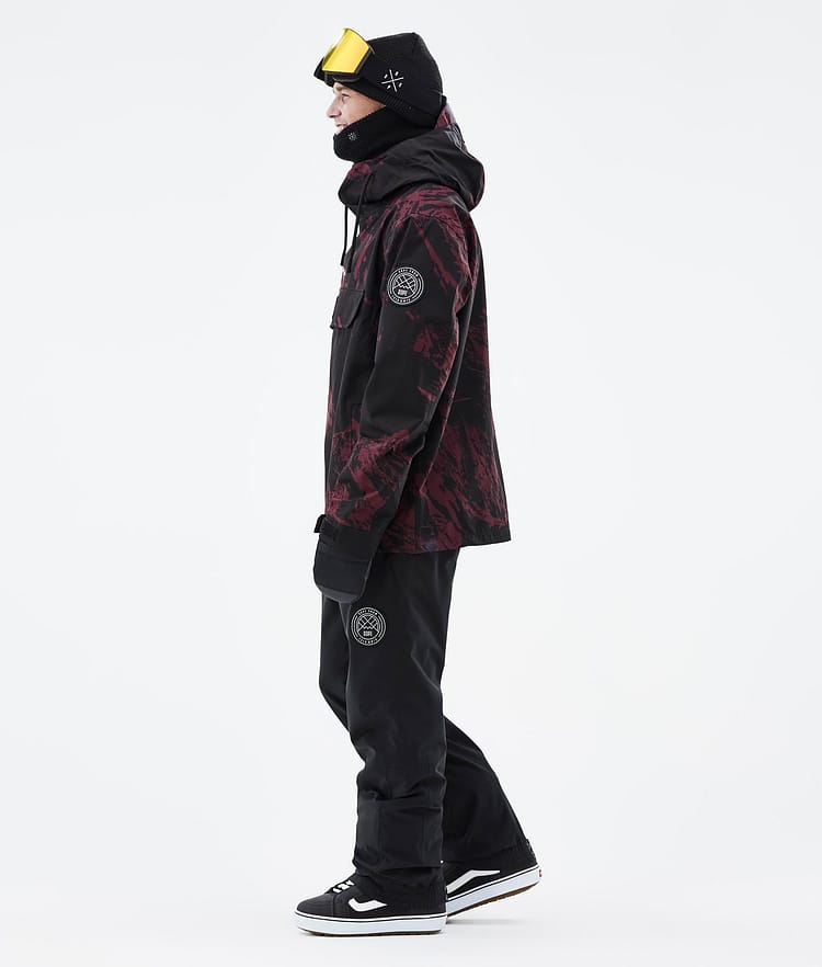 Dope Blizzard 21 Lumilautailutakki Miehet Paint Burgundy, Image 4 of 9