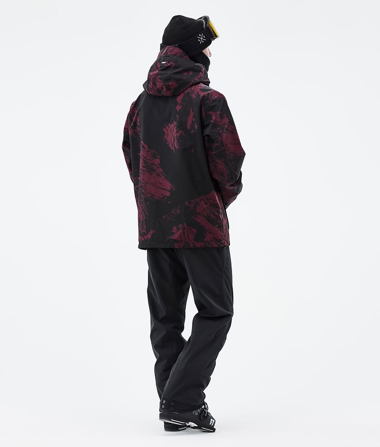 Dope Blizzard 21 Laskettelutakki Miehet Paint Burgundy, Image 5 of 9
