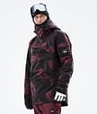 Dope Akin 21 Lumilautailutakki Miehet Paint Burgundy