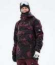 Dope Akin 21 Laskettelutakki Miehet Paint Burgundy