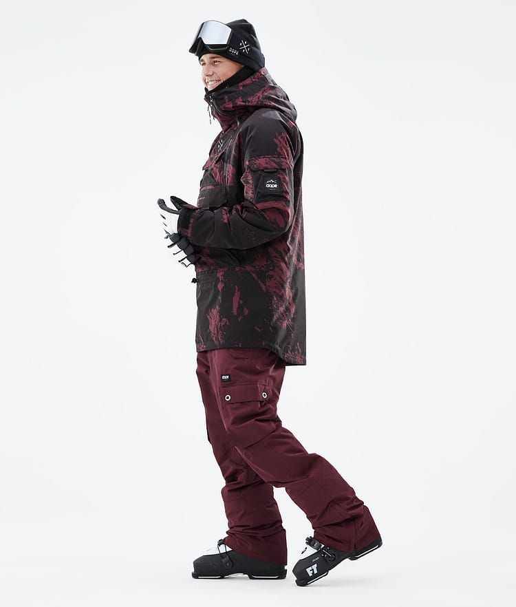 Dope Akin 21 Laskettelutakki Miehet Paint Burgundy, Image 5 of 10