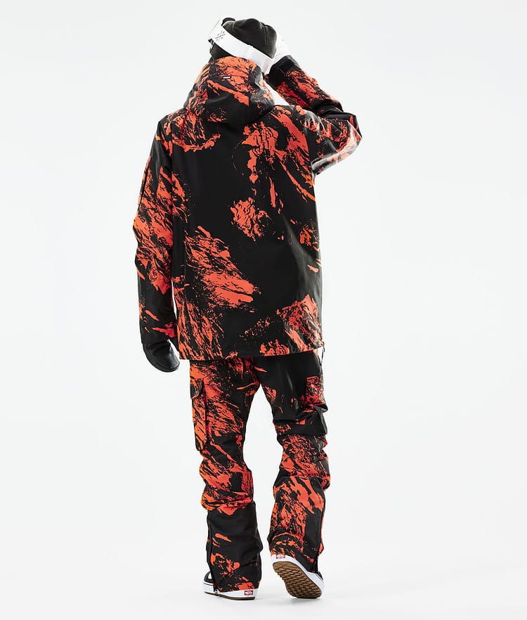 Dope Annok 21 Lumilautailutakki Miehet Paint Orange, Image 5 of 10