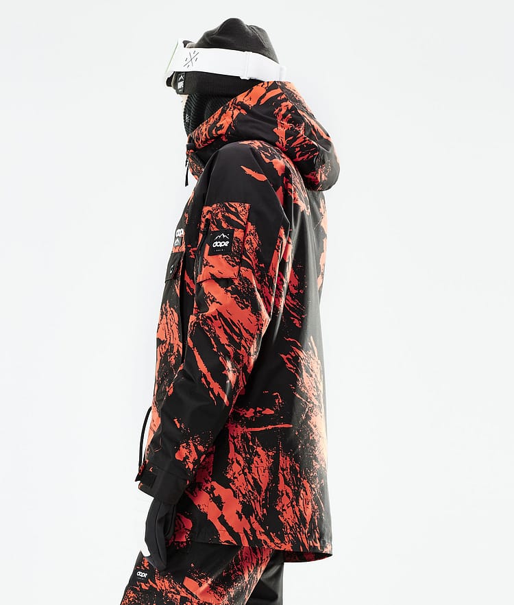Dope Annok 21 Laskettelutakki Miehet Paint Orange, Image 7 of 10