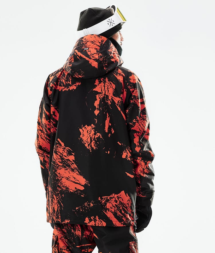 Dope Annok 21 Laskettelutakki Miehet Paint Orange, Image 8 of 10