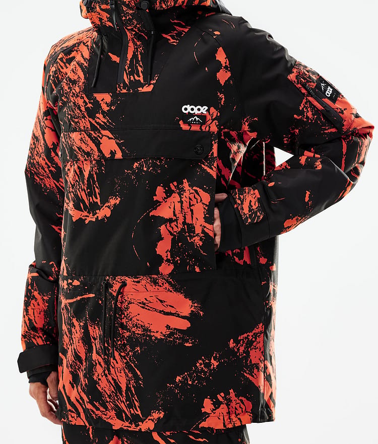 Dope Annok 21 Laskettelutakki Miehet Paint Orange, Image 9 of 10