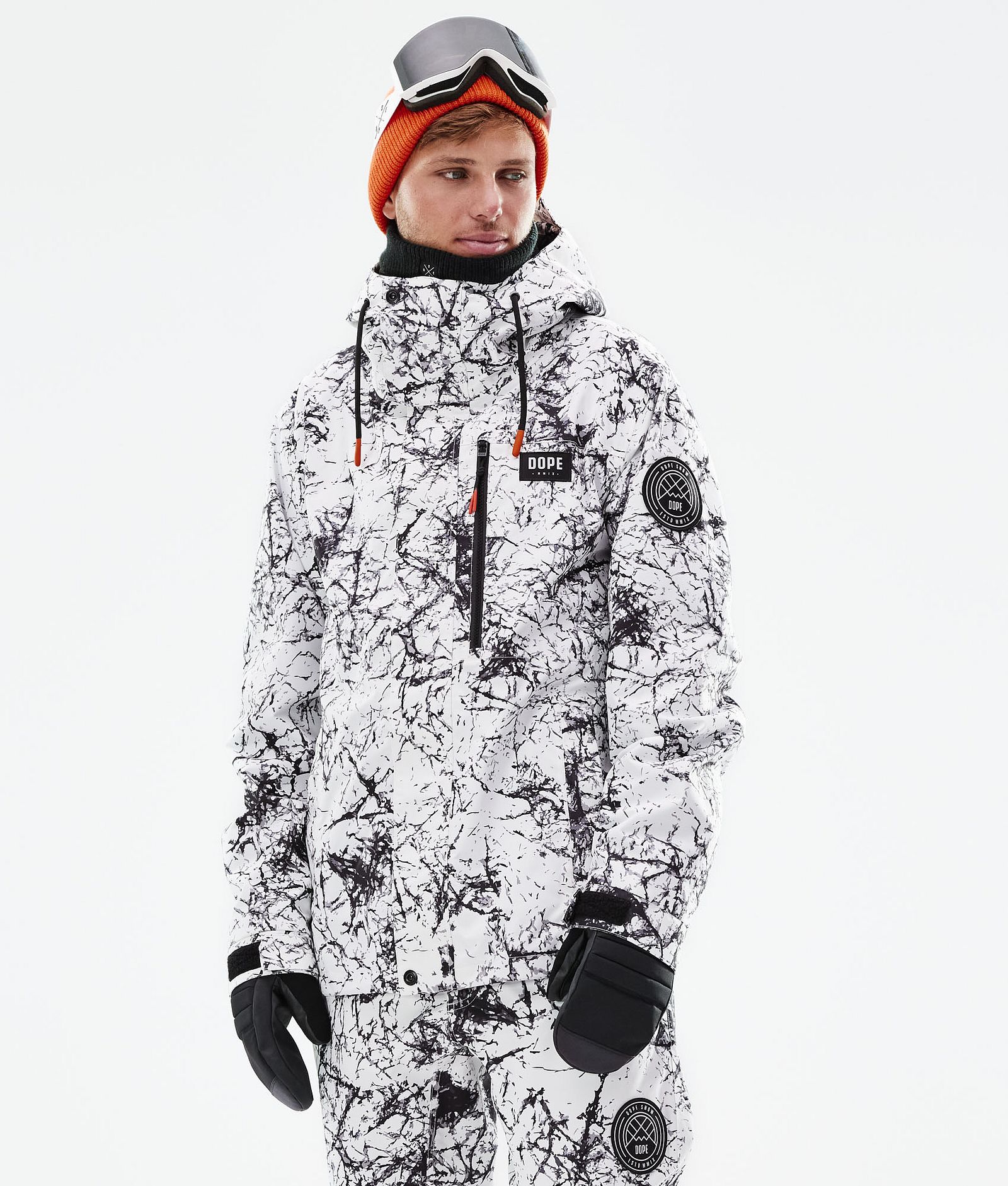 Dope Blizzard Full Zip 2021 Lumilautailutakki Miehet Rock, Kuva 1 / 11