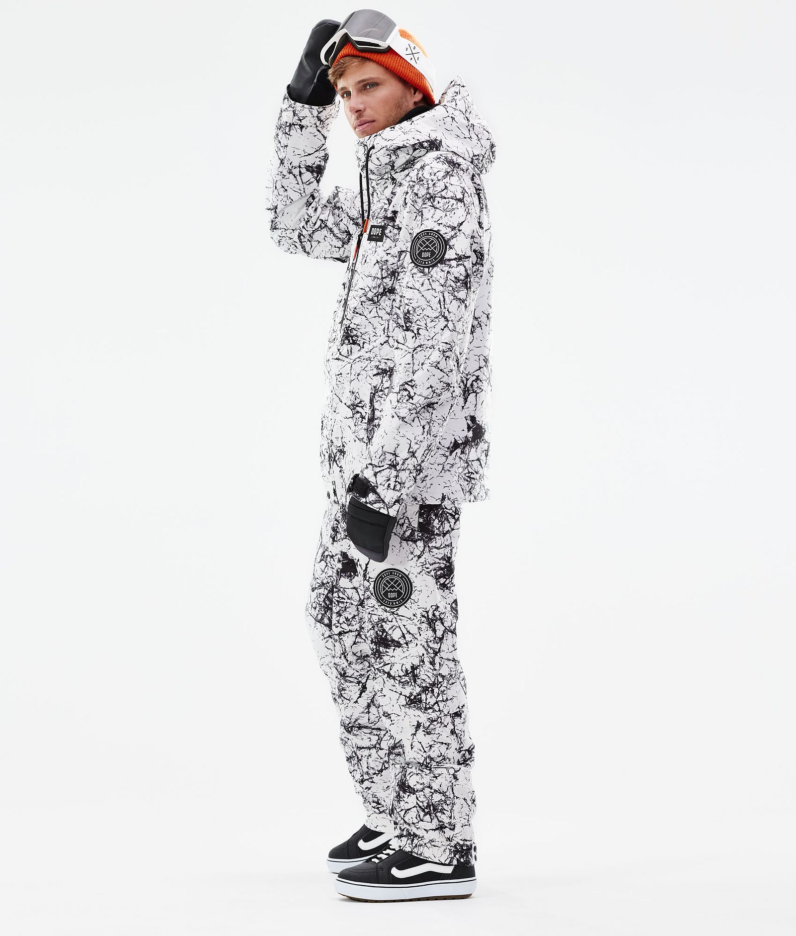 Dope Blizzard Full Zip 2021 Lumilautailutakki Miehet Rock, Kuva 5 / 11