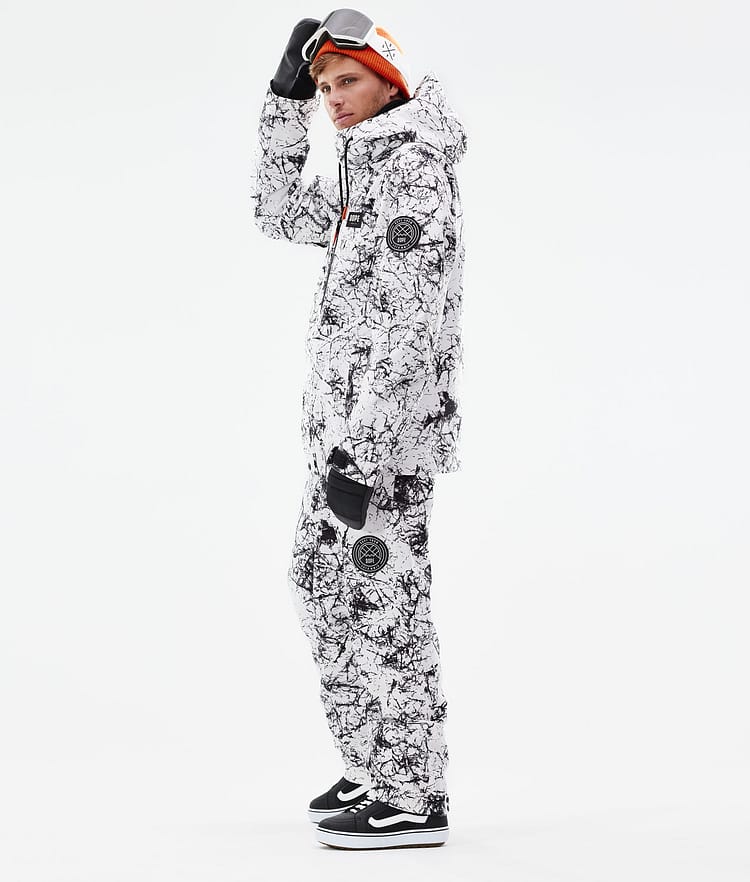 Dope Blizzard Full Zip 2021 Lumilautailutakki Miehet Rock, Kuva 5 / 11