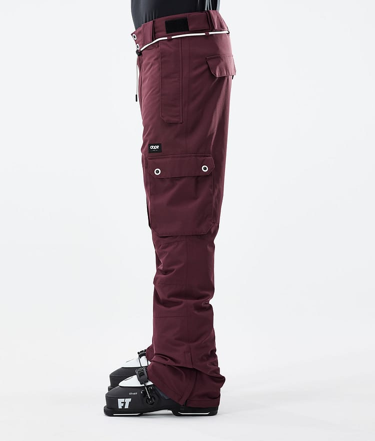 Dope Iconic 21 Lasketteluhousut Miehet Burgundy, Image 2 of 6