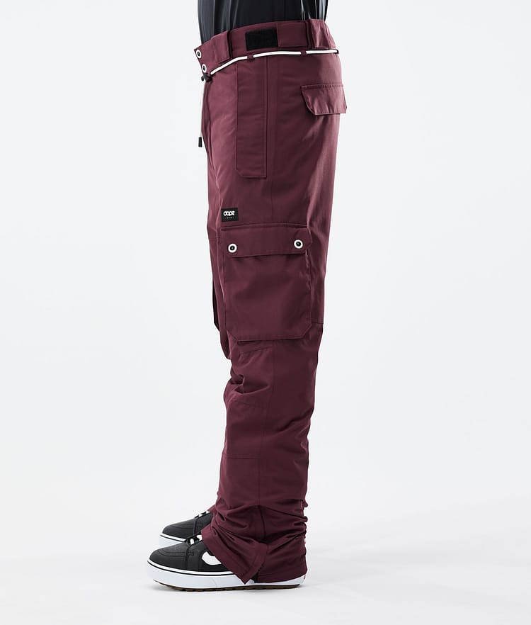 Dope Iconic 21 Lumilautailuhousut Miehet Burgundy, Image 2 of 6