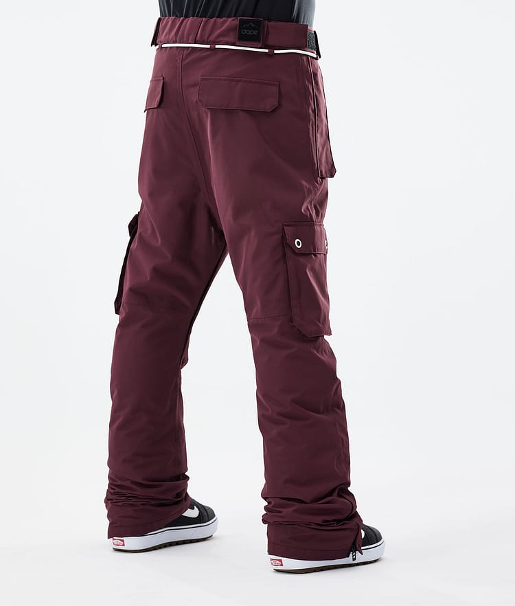 Dope Iconic 21 Lumilautailuhousut Miehet Burgundy, Image 3 of 6