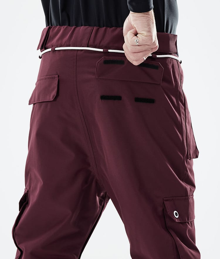 Dope Iconic 21 Lumilautailuhousut Miehet Burgundy, Image 6 of 6