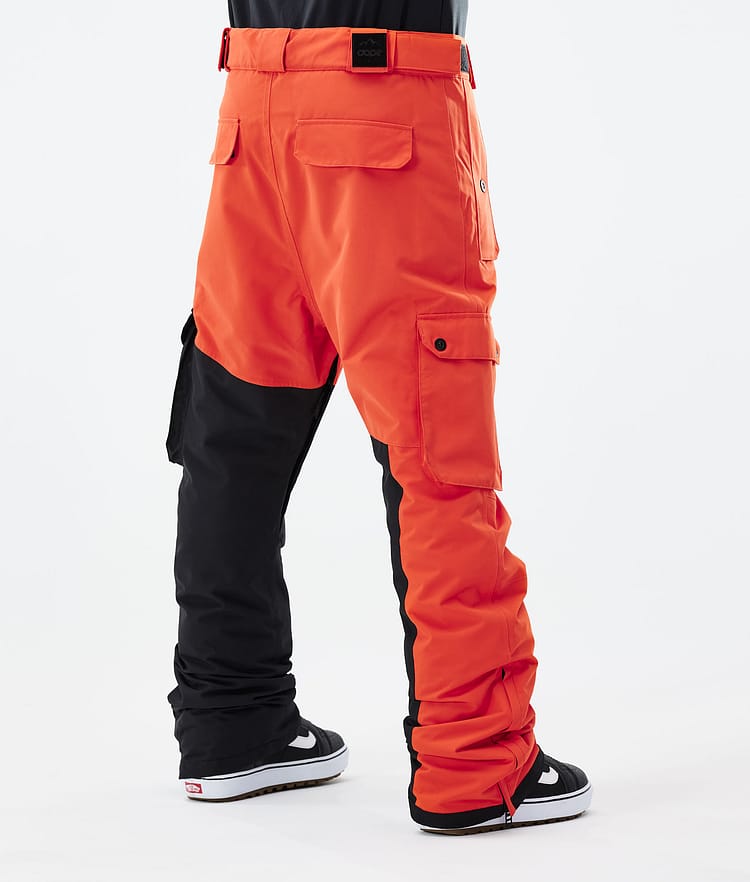Dope Adept 21 Lumilautailuhousut Miehet Orange/Black, Image 3 of 6