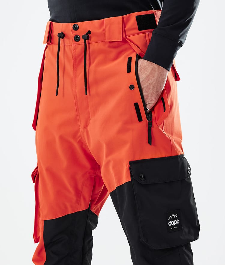 Dope Adept 21 Lumilautailuhousut Miehet Orange/Black, Image 4 of 6