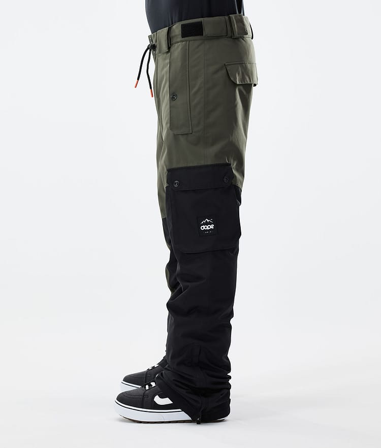 Dope Adept 21 Lumilautailuhousut Miehet Olive Green/Black, Image 2 of 6