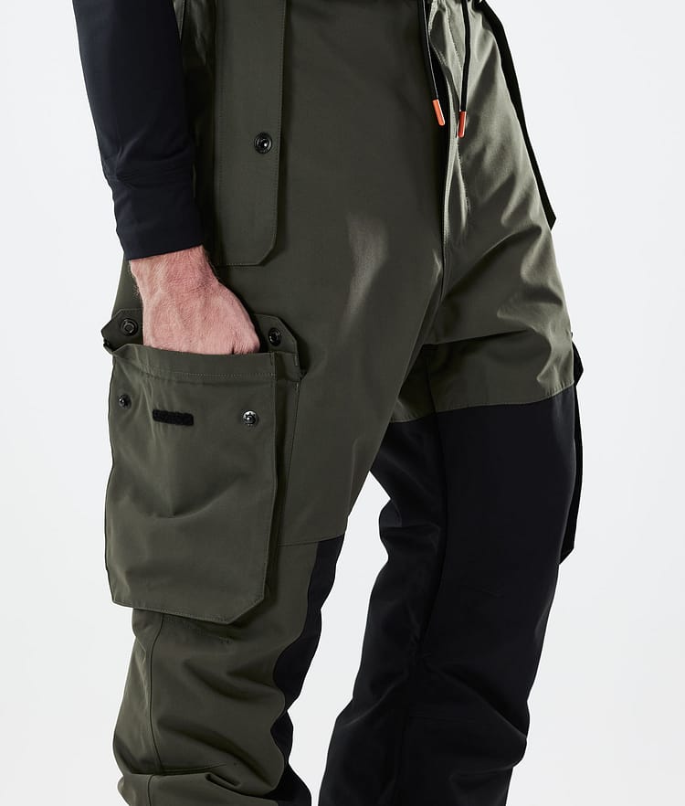 Dope Adept 21 Lumilautailuhousut Miehet Olive Green/Black, Image 5 of 6