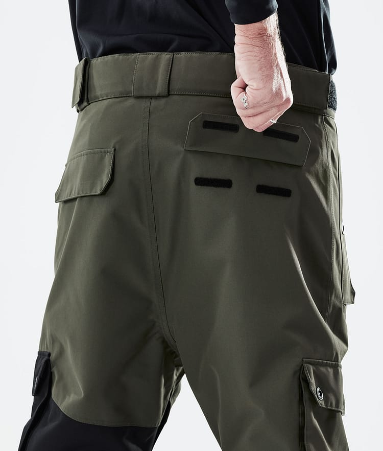 Dope Adept 21 Lumilautailuhousut Miehet Olive Green/Black, Image 6 of 6