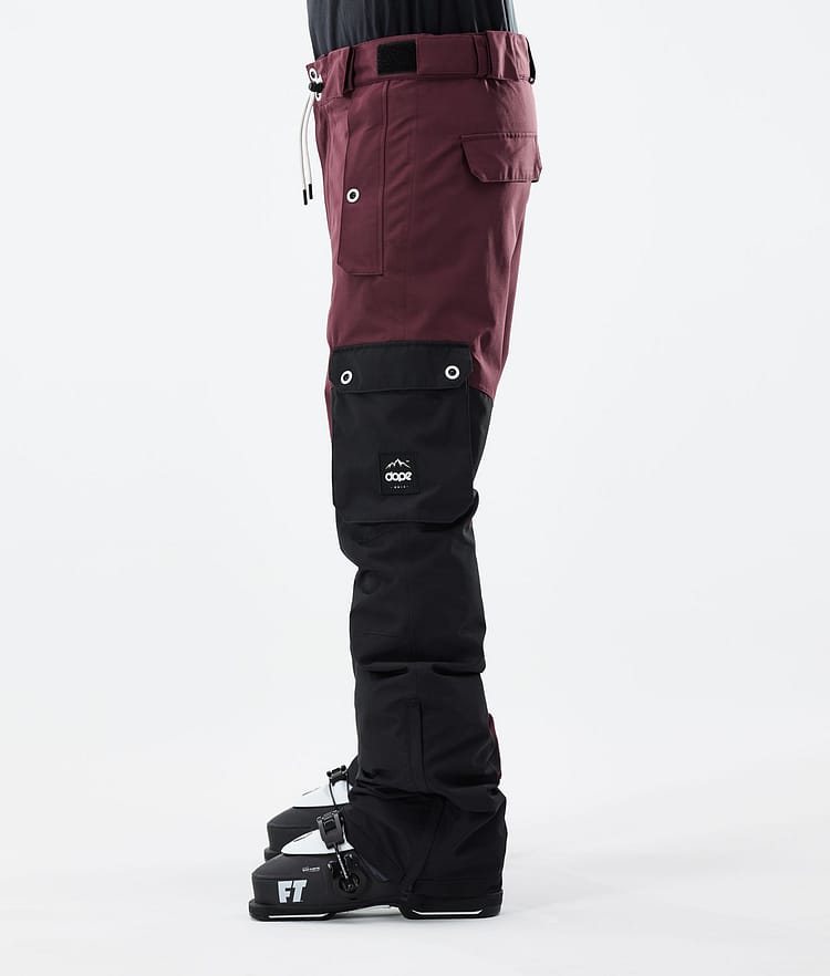 Dope Adept 21 Lasketteluhousut Miehet Burgundy/Black, Image 2 of 6