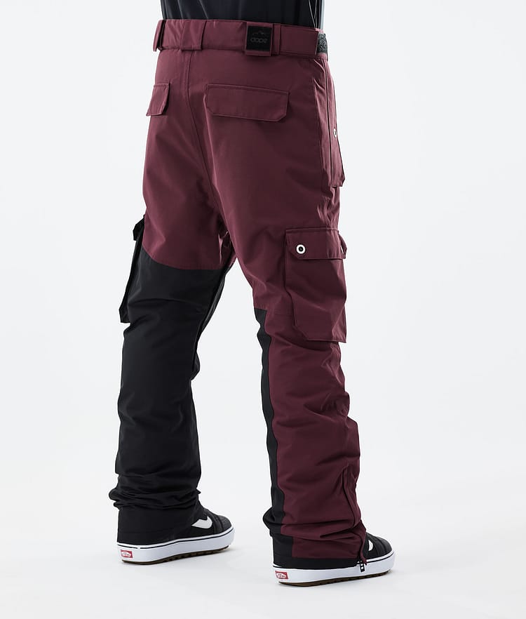Dope Adept 21 Lumilautailuhousut Miehet Burgundy/Black, Image 3 of 6