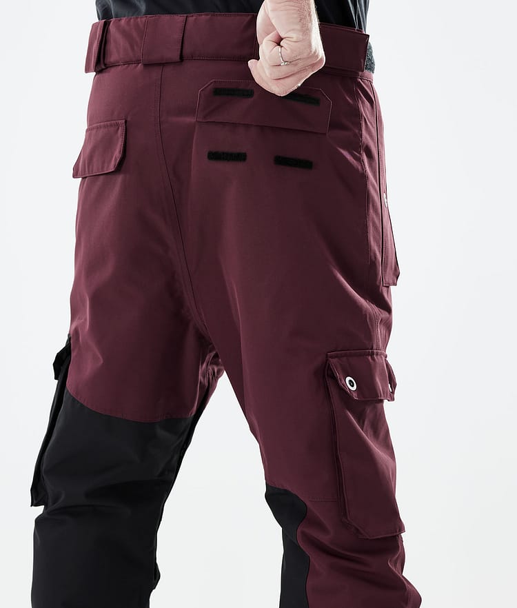 Dope Adept 21 Lumilautailuhousut Miehet Burgundy/Black, Image 6 of 6