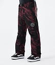 Dope Blizzard 21 Lumilautailuhousut Miehet Paint Burgundy