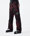 Dope Blizzard 21 Lasketteluhousut Miehet Paint Burgundy