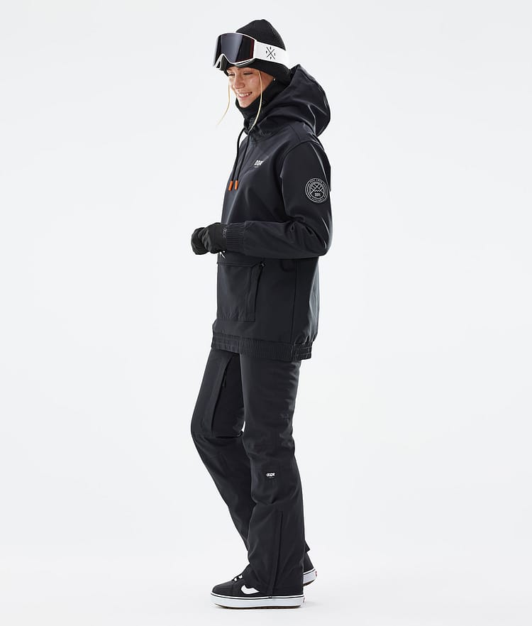 Dope Wylie W Lumilautailutakki Naiset Capital Black, Image 4 of 9