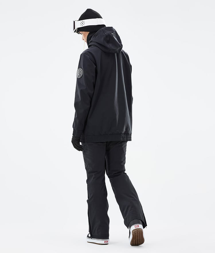 Dope Wylie W Lumilautailutakki Naiset Capital Black, Image 5 of 9
