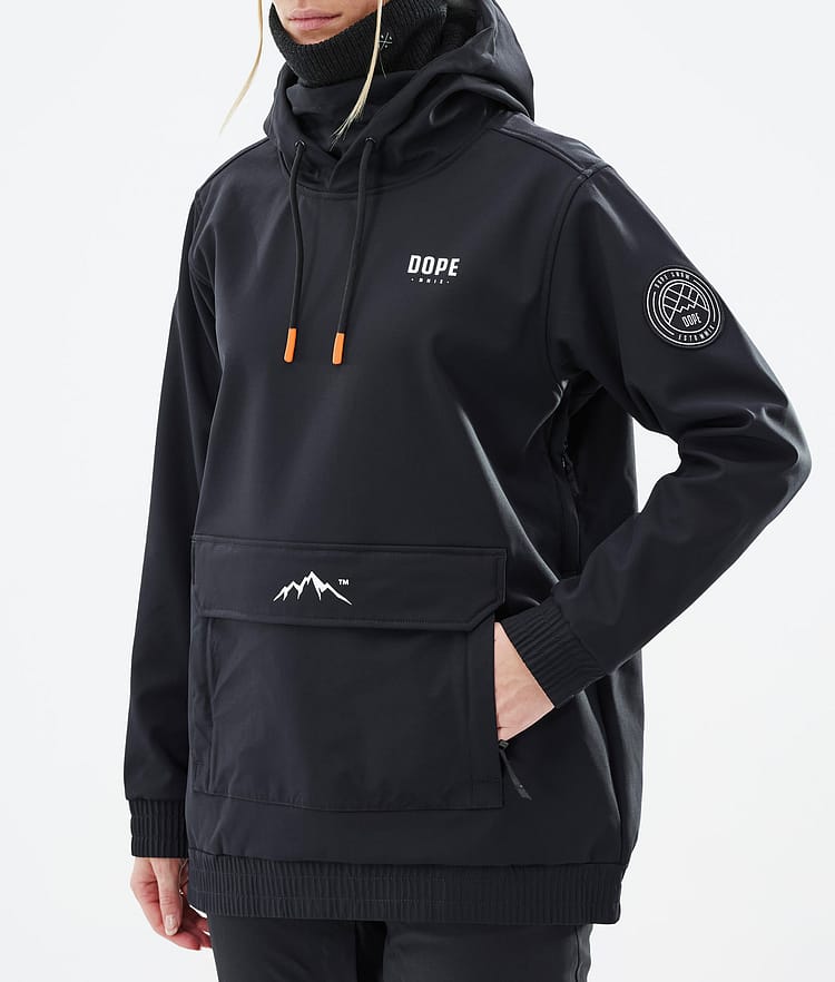 Dope Wylie W Lumilautailutakki Naiset Capital Black, Image 8 of 9