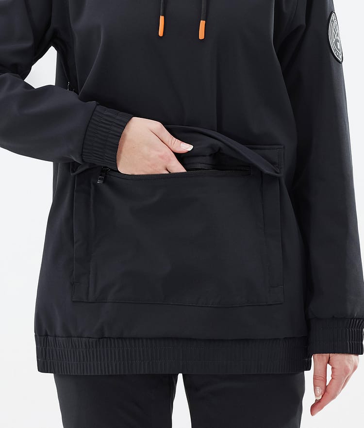 Dope Wylie W Lumilautailutakki Naiset Capital Black, Image 9 of 9