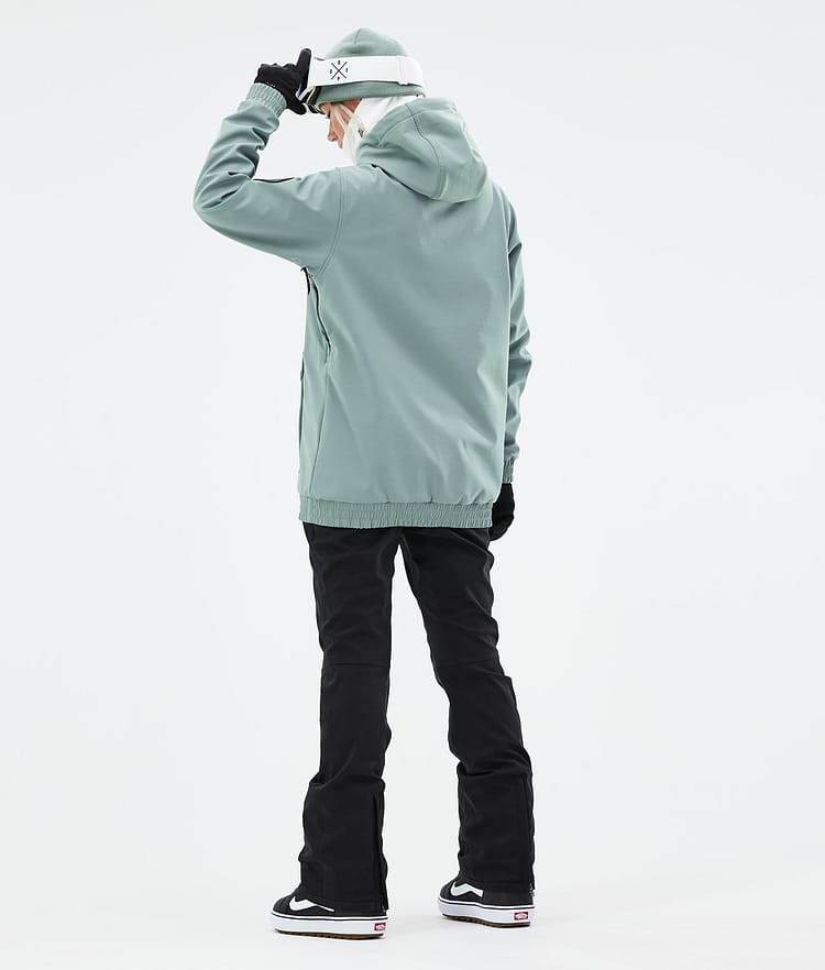 Dope Wylie W Lumilautailutakki Naiset Capital Faded Green, Image 6 of 10