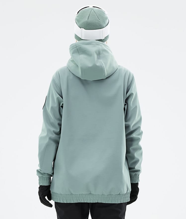 Dope Wylie W Lumilautailutakki Naiset Capital Faded Green, Image 8 of 10