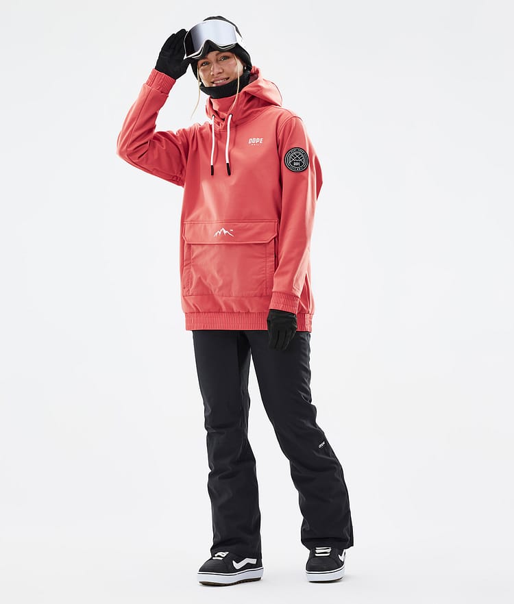 Dope Wylie W Lumilautailutakki Naiset Capital Coral, Image 3 of 9