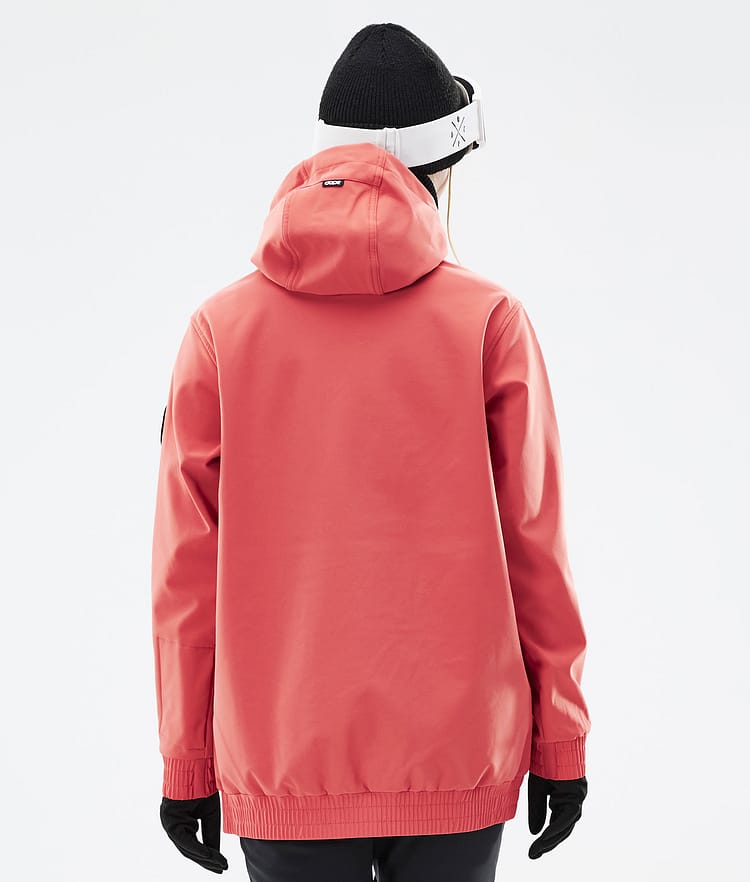 Dope Wylie W Lumilautailutakki Naiset Capital Coral, Image 7 of 9