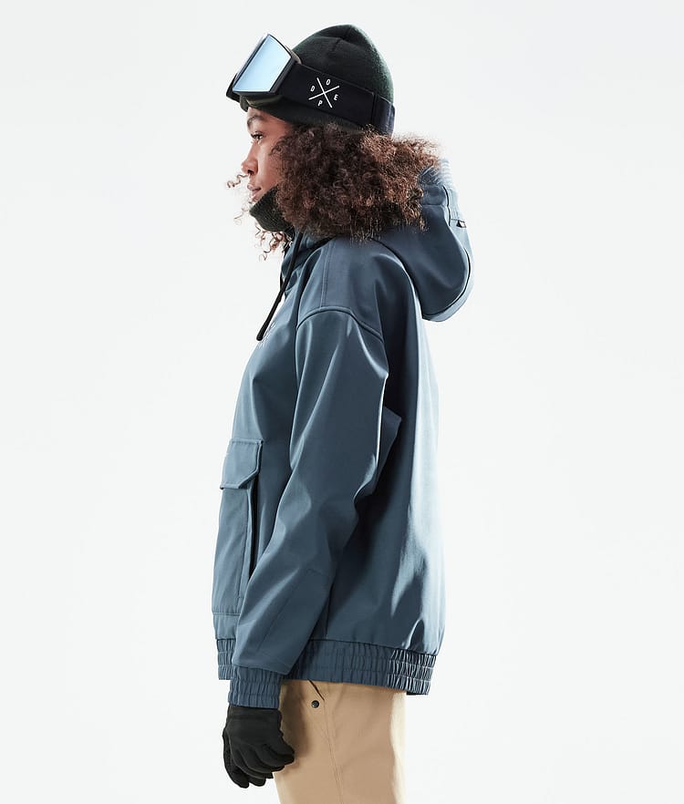 Dope Cyclone W 21 Laskettelutakki Naiset Metal Blue, Image 7 of 10