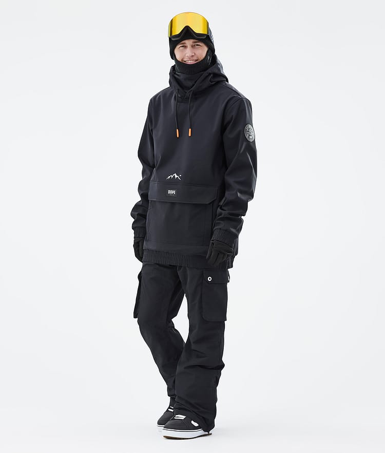 Dope Wylie Lumilautailutakki Miehet Patch Black, Image 3 of 9