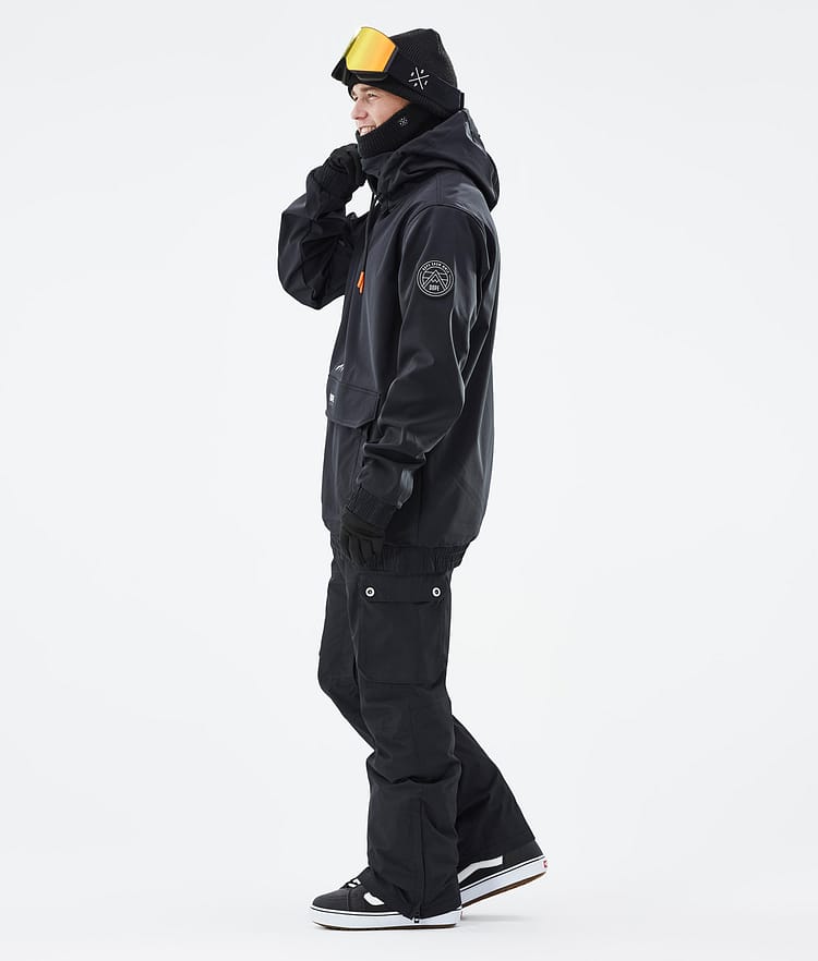 Dope Wylie Lumilautailutakki Miehet Patch Black, Image 4 of 9