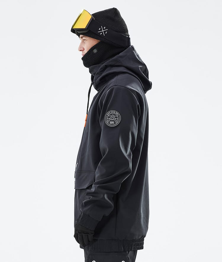Dope Wylie Lumilautailutakki Miehet Patch Black, Image 6 of 9
