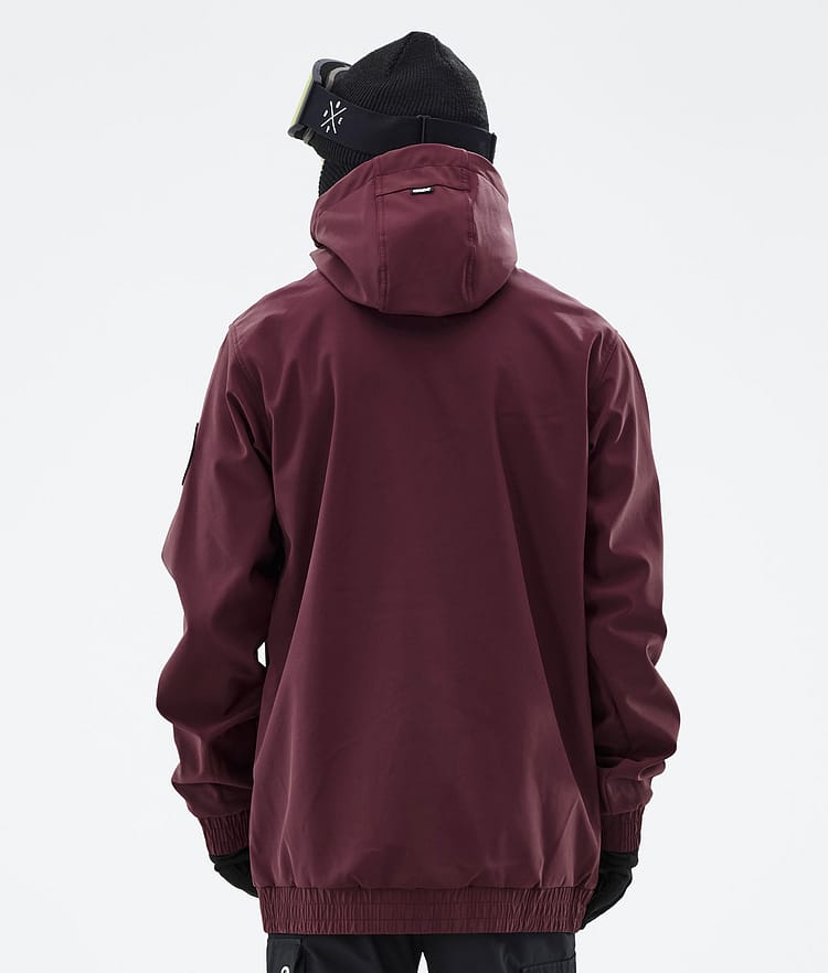 Dope Wylie Lumilautailutakki Miehet Patch Burgundy, Image 8 of 10
