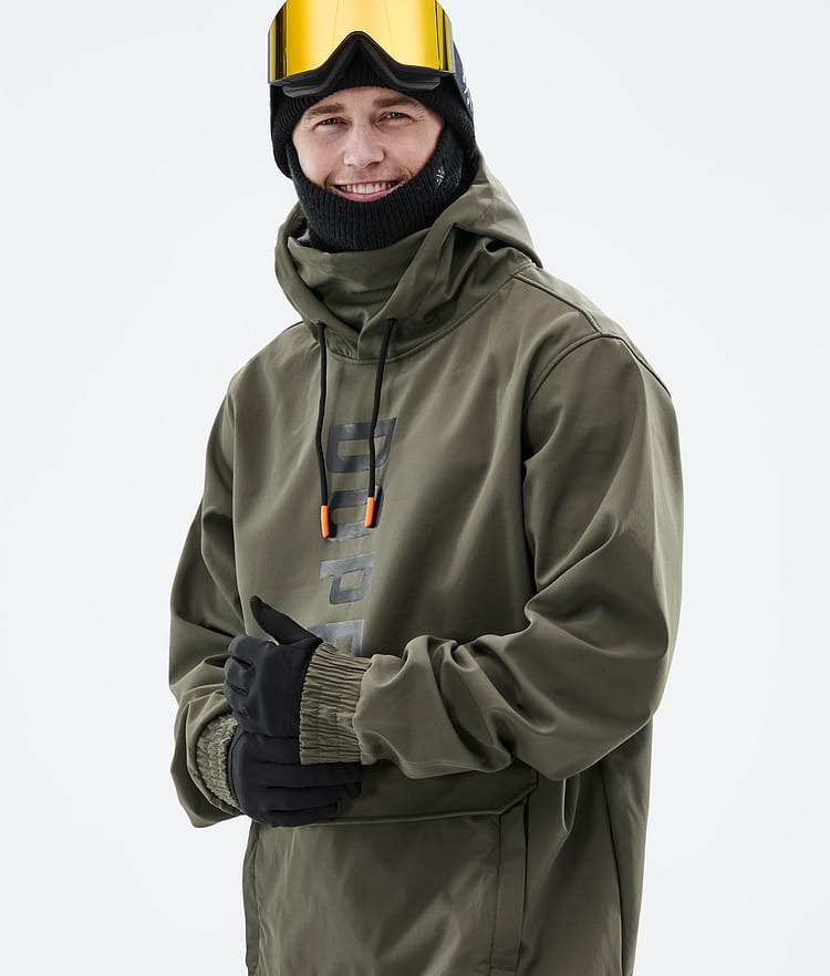 Dope Wylie Lumilautailutakki Miehet OG Olive Green, Image 2 of 9