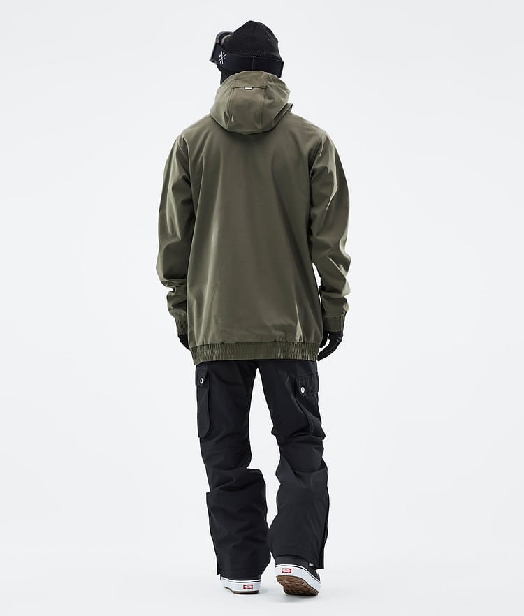 Dope Wylie Lumilautailutakki Miehet OG Olive Green, Image 5 of 9