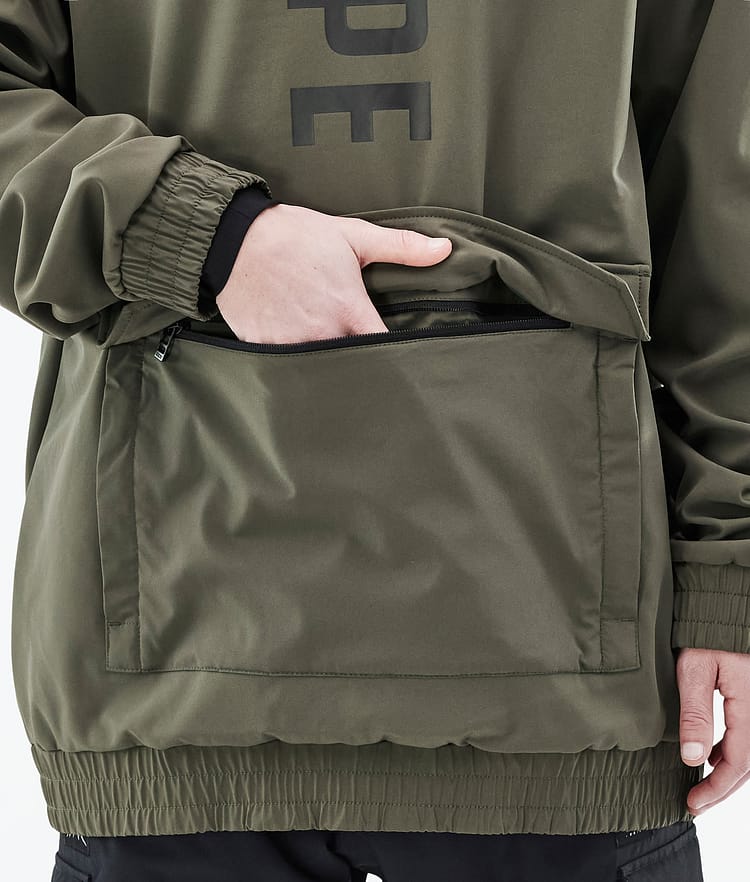 Dope Wylie Lumilautailutakki Miehet OG Olive Green, Image 9 of 9