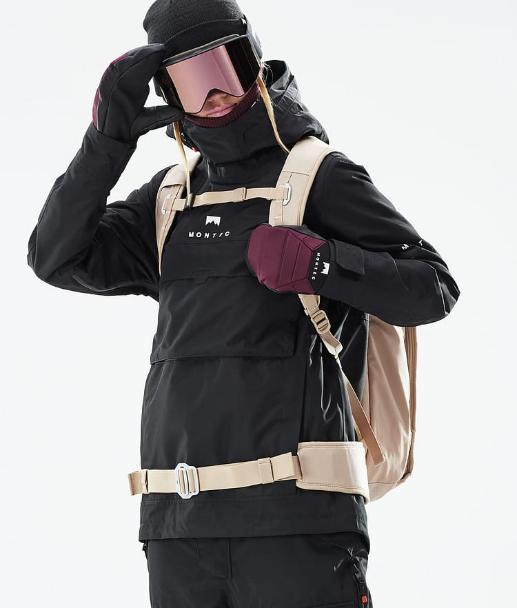 Montec Dune W 21 Lumilautailutakki Naiset Black, Image 3 of 11