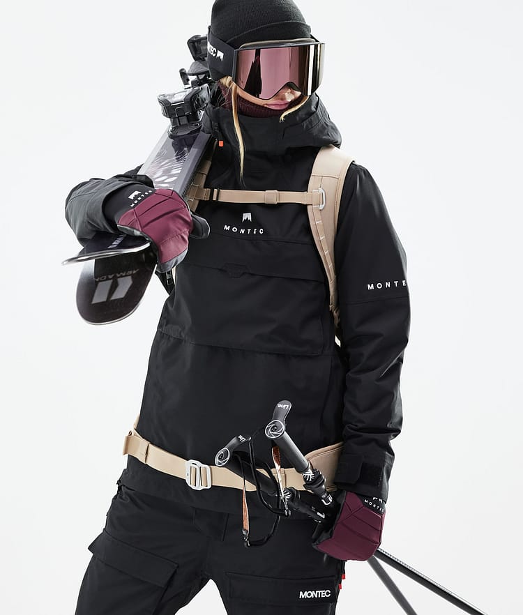 Montec Dune W 21 Laskettelutakki Naiset Black, Image 3 of 12