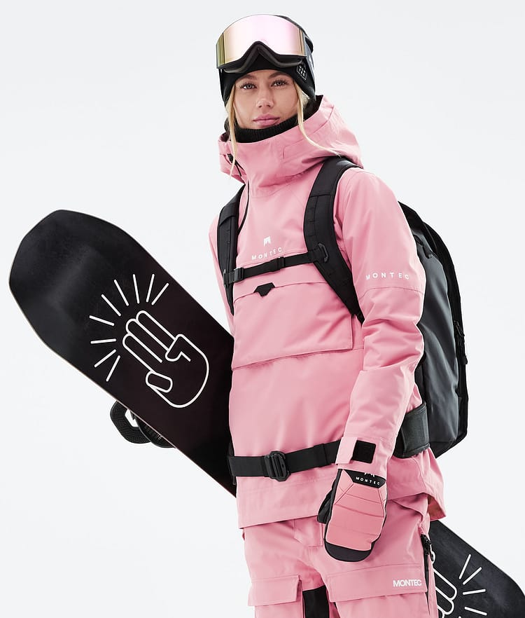 Montec Dune W 21 Lumilautailutakki Naiset Pink, Image 4 of 11