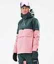 Montec Dune W 21 Lumilautailutakki Naiset Dark Atlantic/Pink