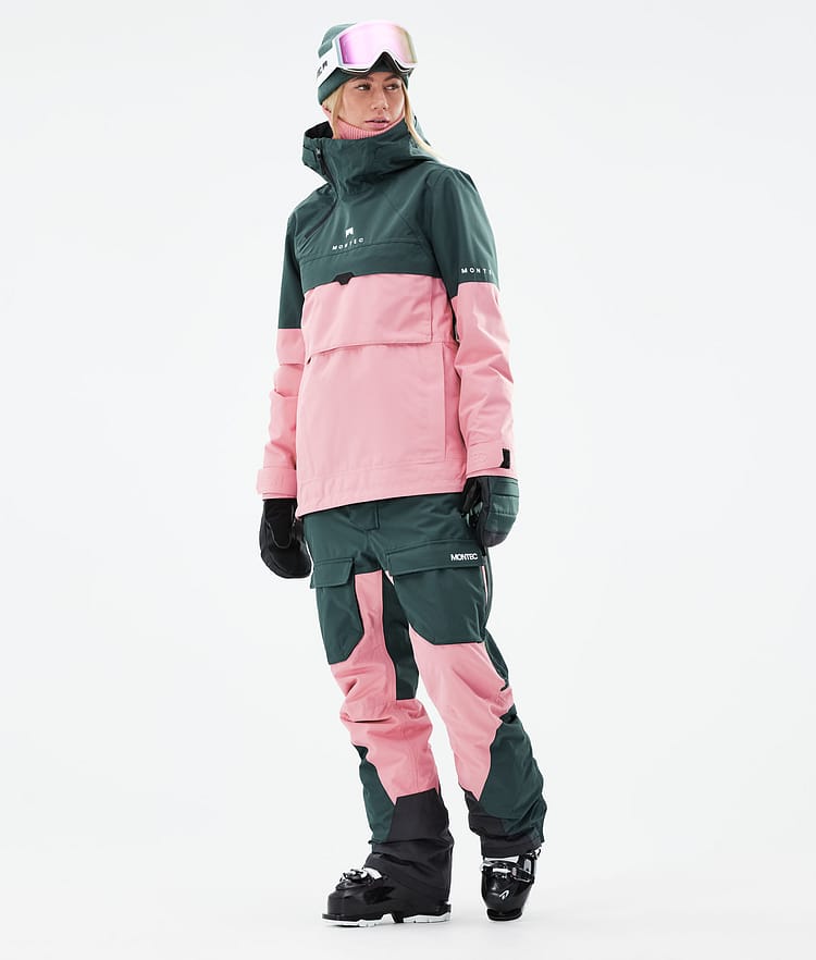 Montec Dune W 21 Laskettelutakki Naiset Dark Atlantic/Pink, Image 4 of 10