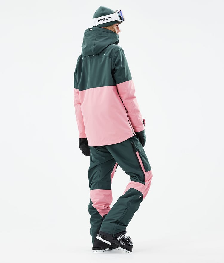 Montec Dune W 21 Laskettelutakki Naiset Dark Atlantic/Pink, Image 6 of 10