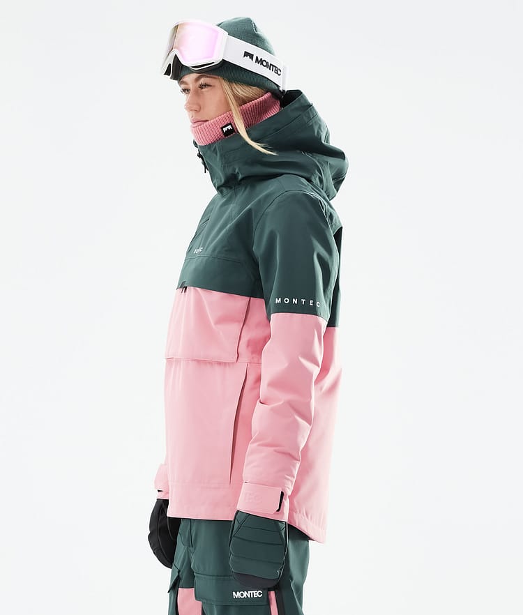 Montec Dune W 21 Laskettelutakki Naiset Dark Atlantic/Pink, Image 7 of 10