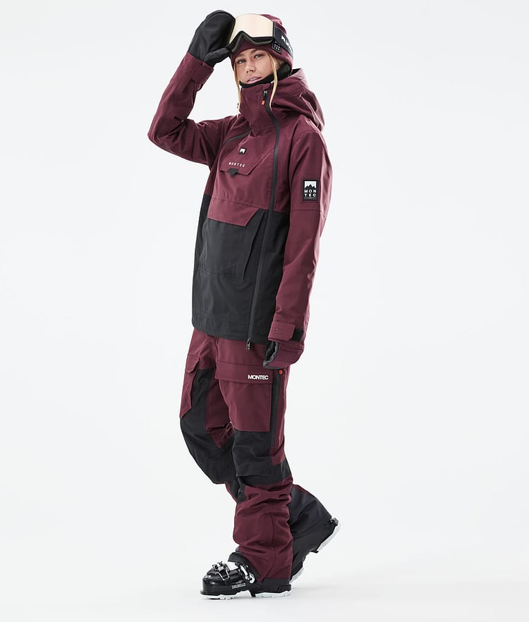 Montec Doom W 21 Laskettelutakki Naiset Burgundy/Black, Image 5 of 12